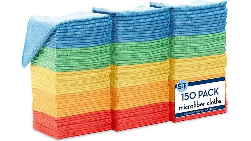 150 pack microfiber cloths