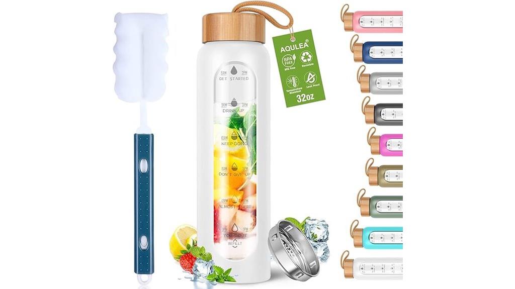 32 oz glass water bottles