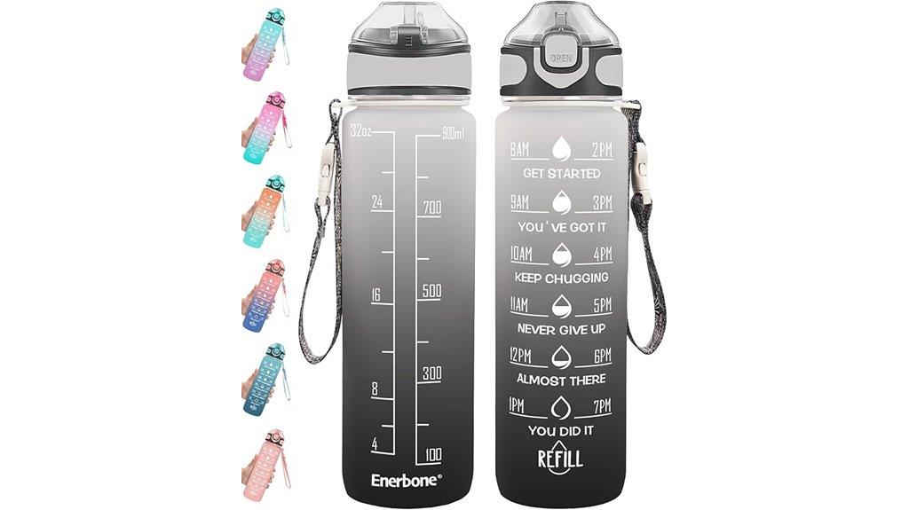 32 oz motivational water bottle