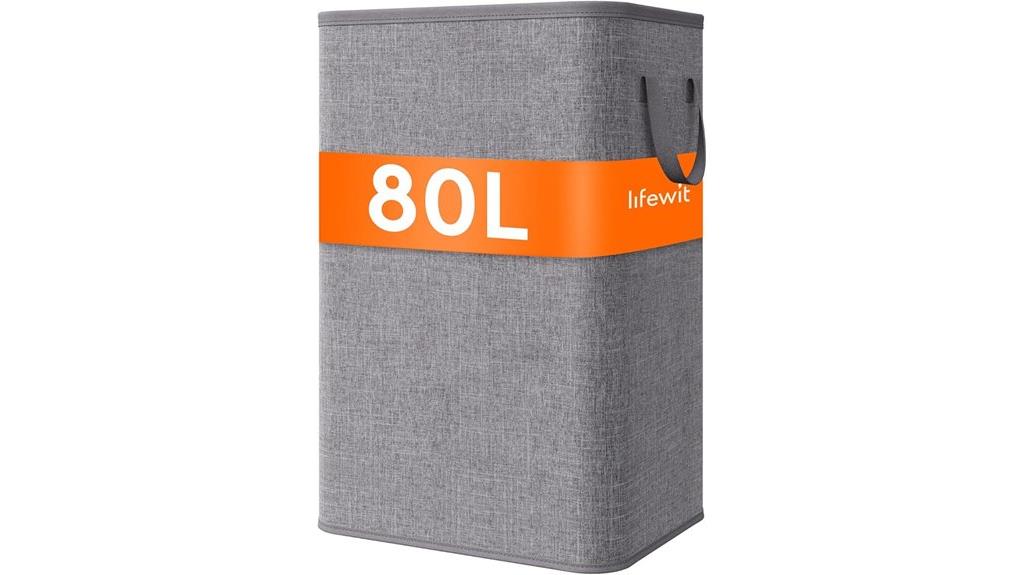 80l collapsible laundry hamper