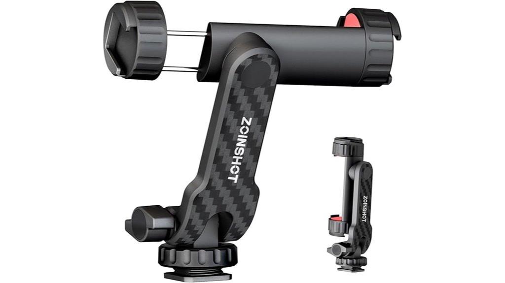 adjustable cold shoe mount