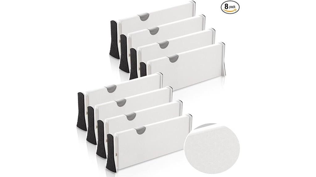 adjustable silverware drawer organizer