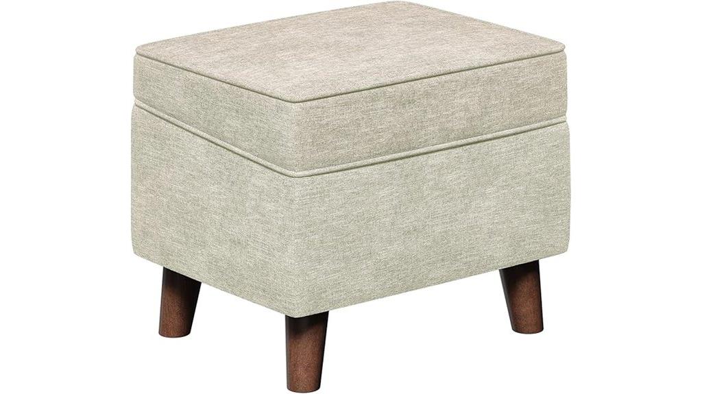 adjustable storage footrest