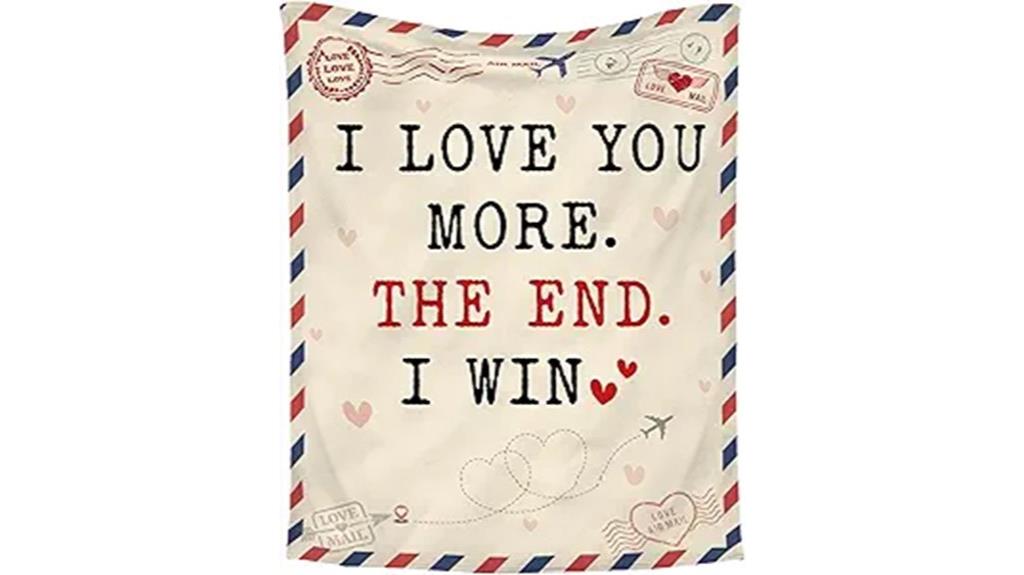 anniversary women s gift blanket