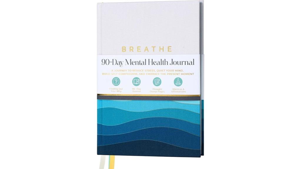 anxiety wellness 90 day journal