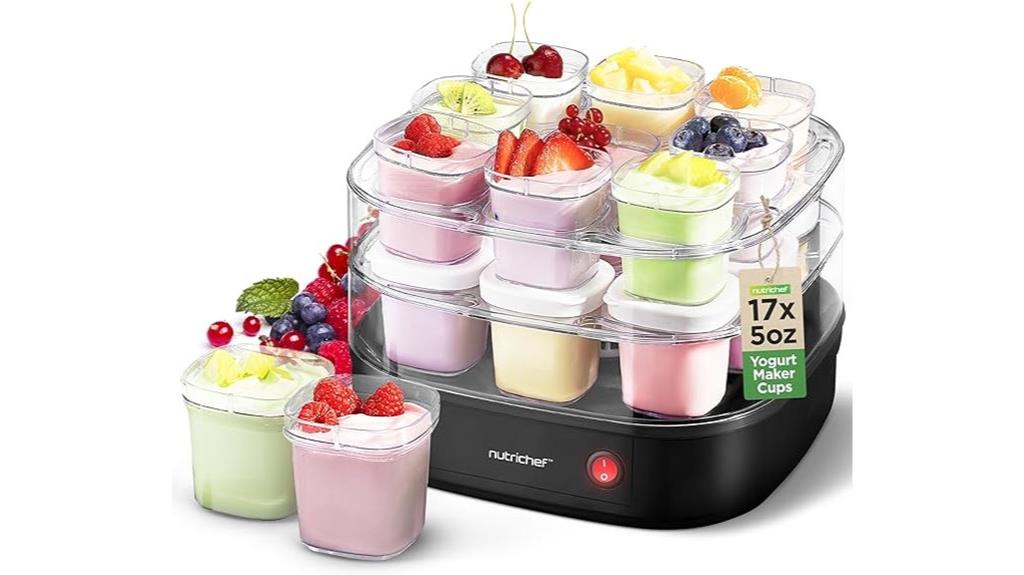 automatic 17 cup yogurt maker