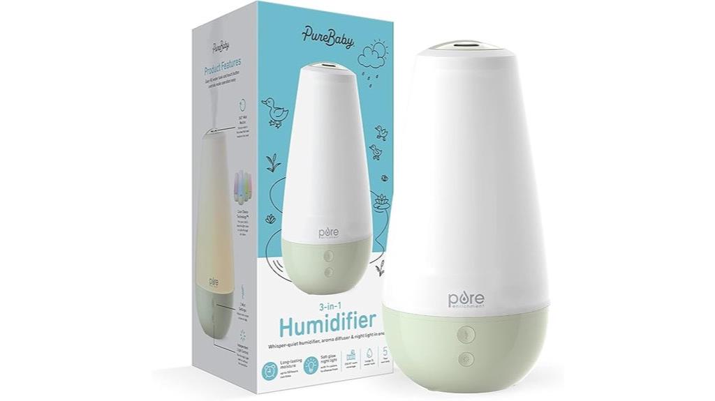 baby humidifier with nightlight