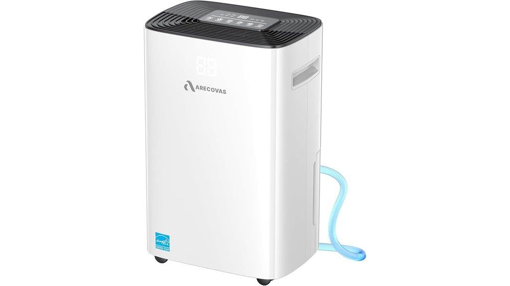 basement 52 pint dehumidifier