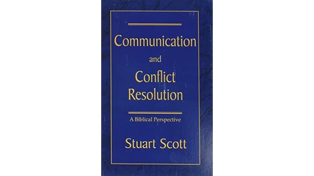 biblical communication conflict resolution