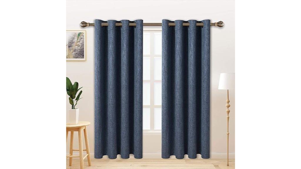 blackout thermal curtain set
