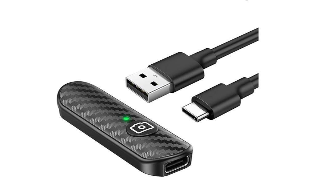 bluetooth remote with rechargeable battery