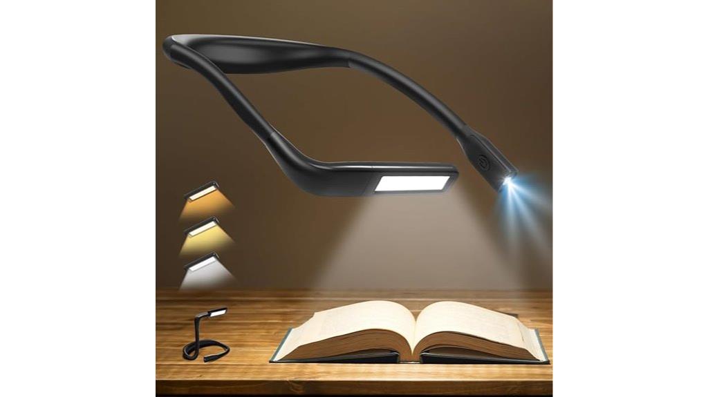 book lover s neck lamp