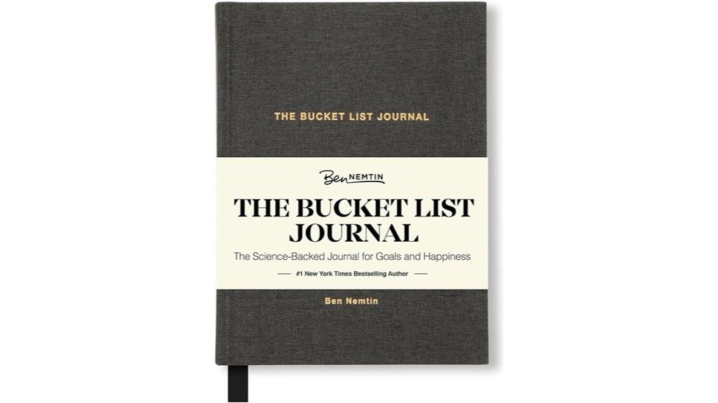 bucket list journal pack