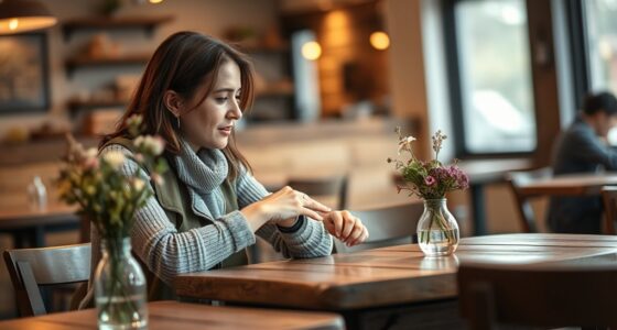 calmly acknowledge and listen