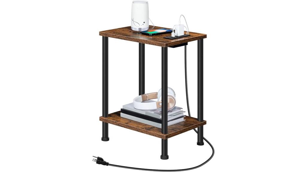 charging side table