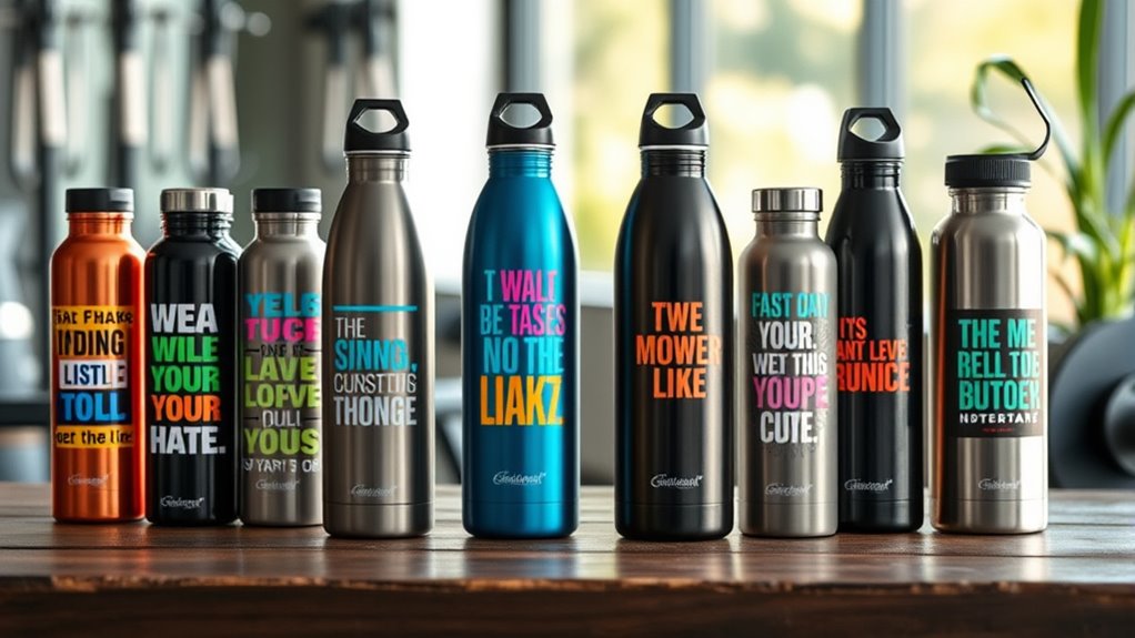 choose durable leakproof bottles