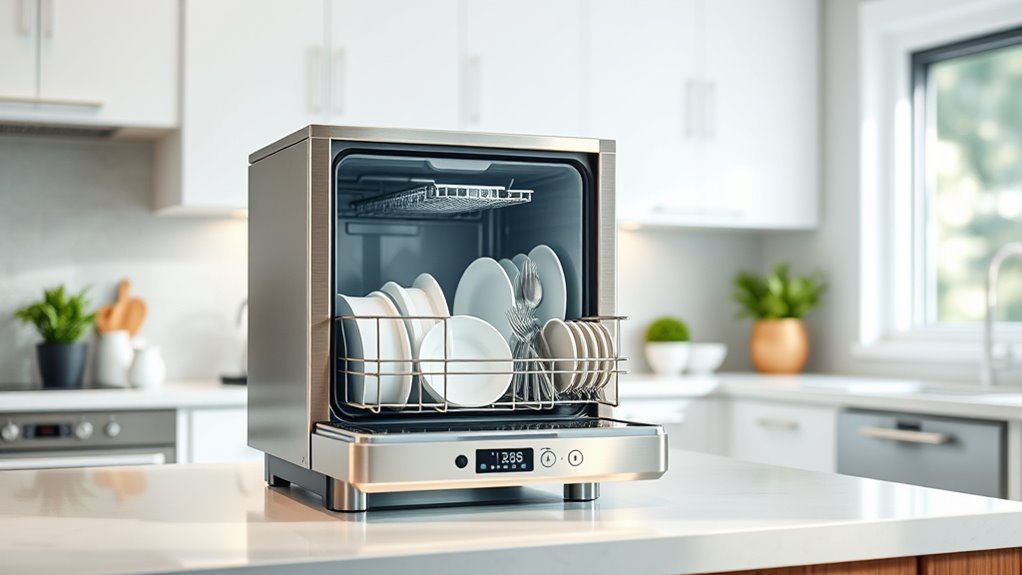 choosing convenient portable dishwashers