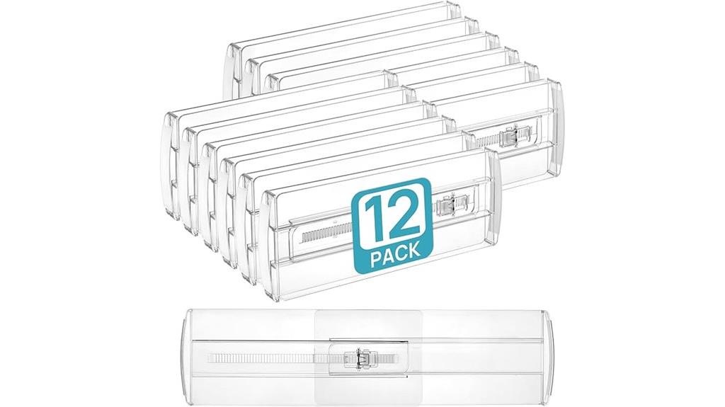 clothes drawer divider set