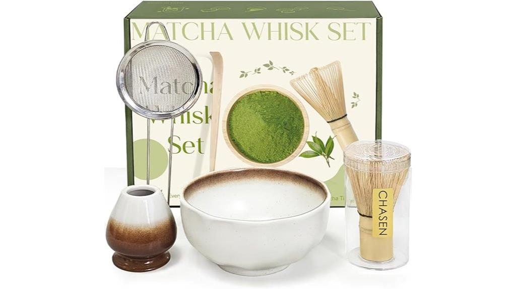 complete matcha tea set