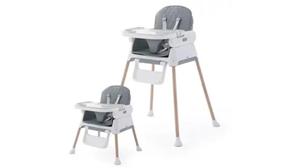 convertible adjustable baby chair