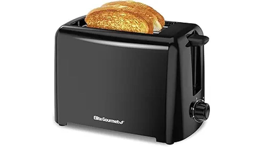 cool touch wide slot toaster