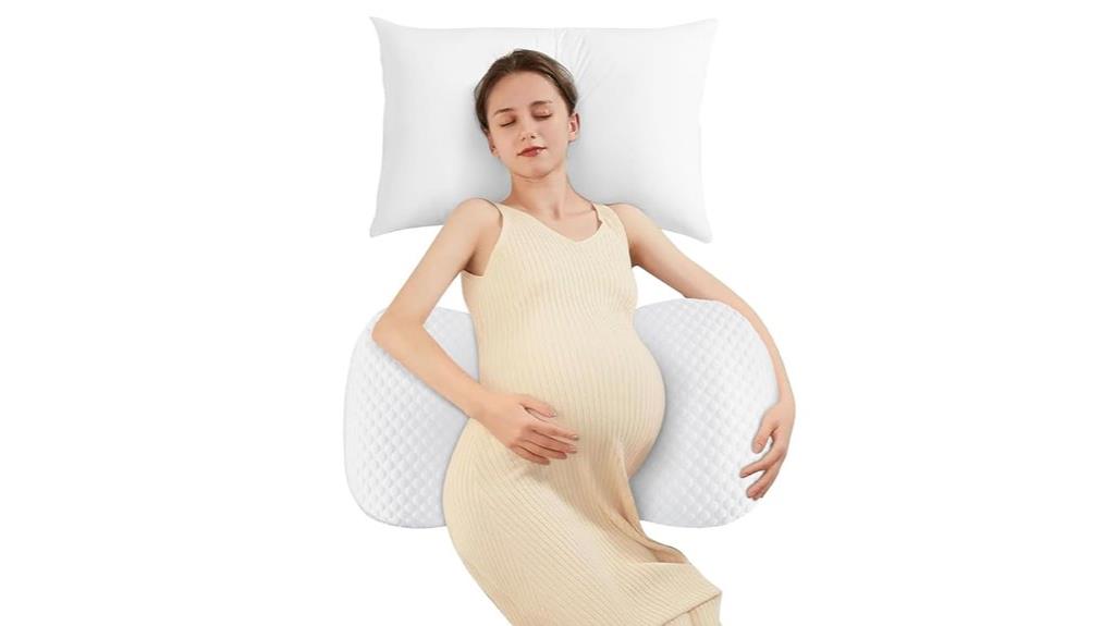 cooling adjustable pregnancy pillow