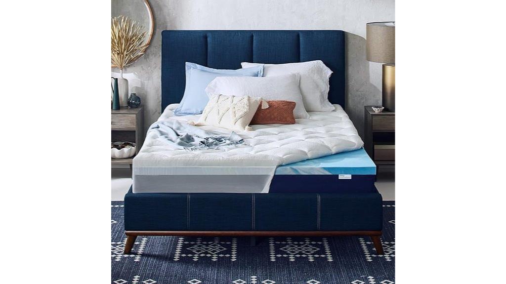 cooling gel mattress topper