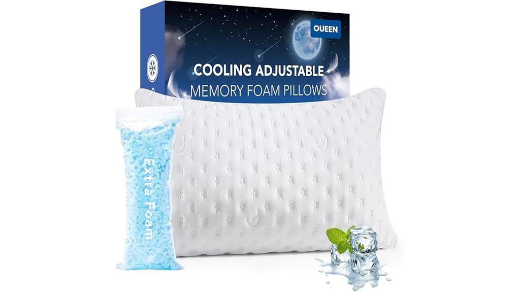 cooling pillow for side sleepers