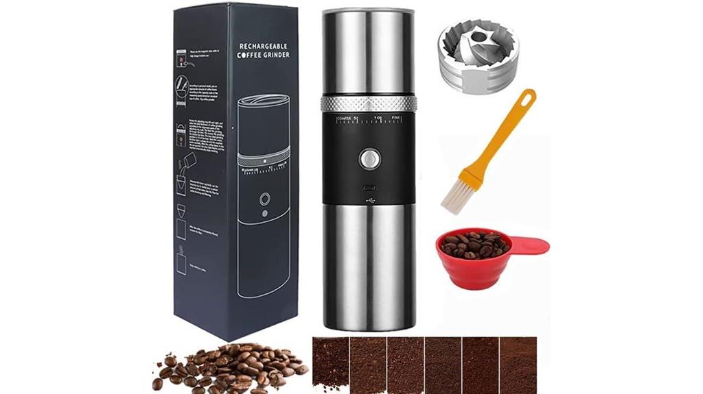 cordless portable coffee grinder