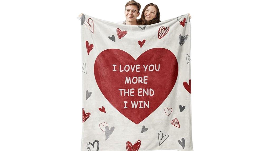 couple s blanket gift set