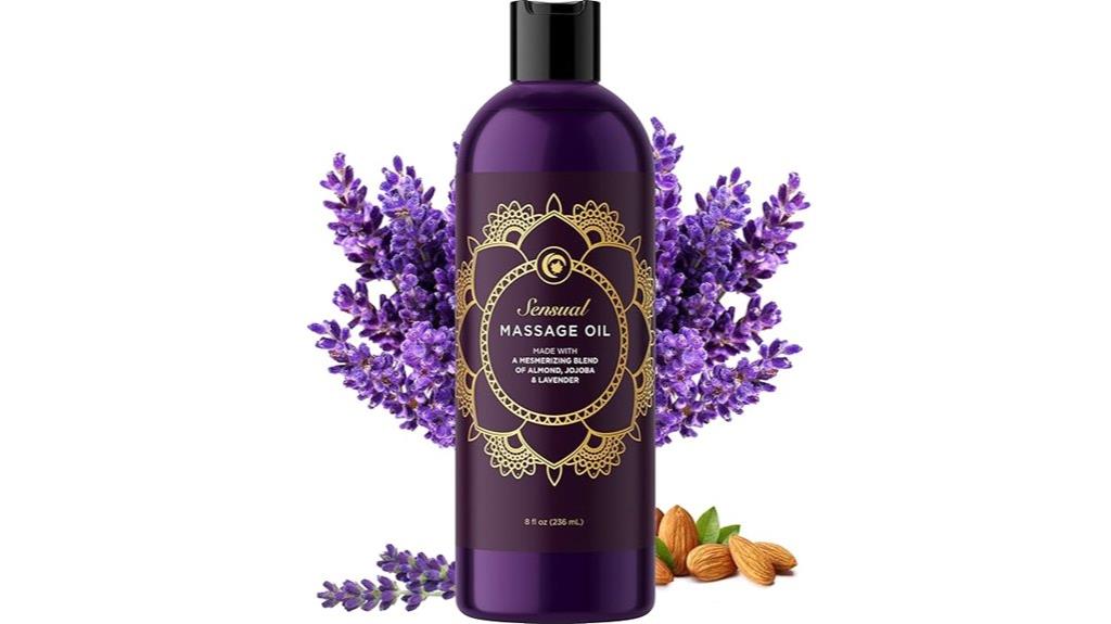 couples aromatherapy massage oil