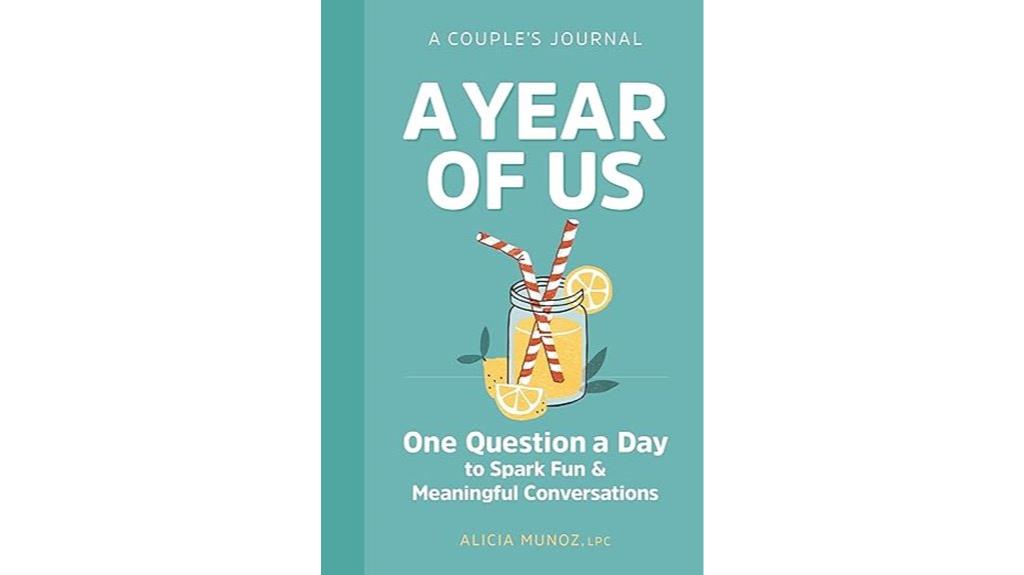couples journal for one year
