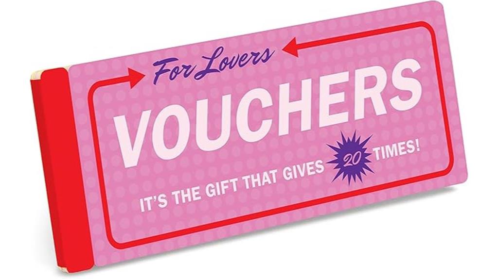 couples love coupon book