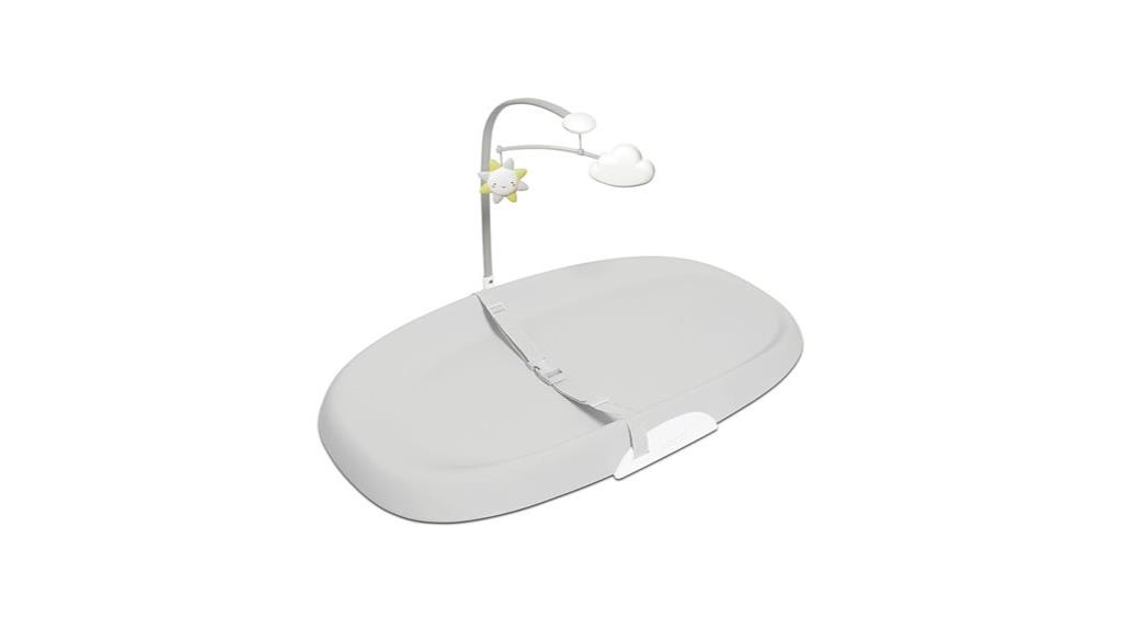 cushioned nursery changing pad