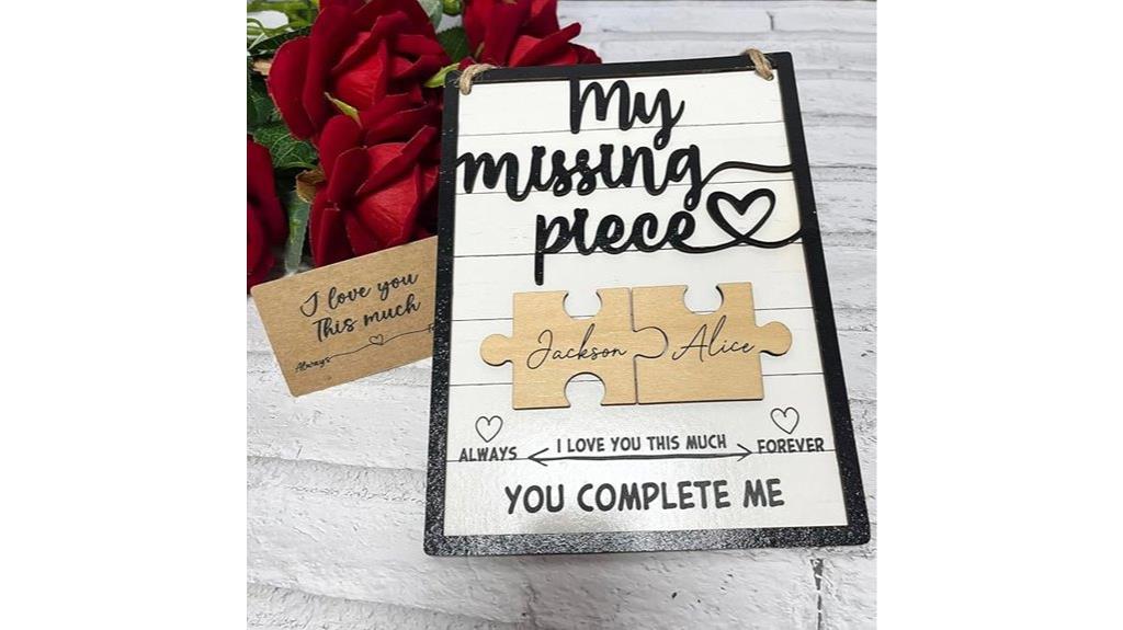 custom couple valentine sign