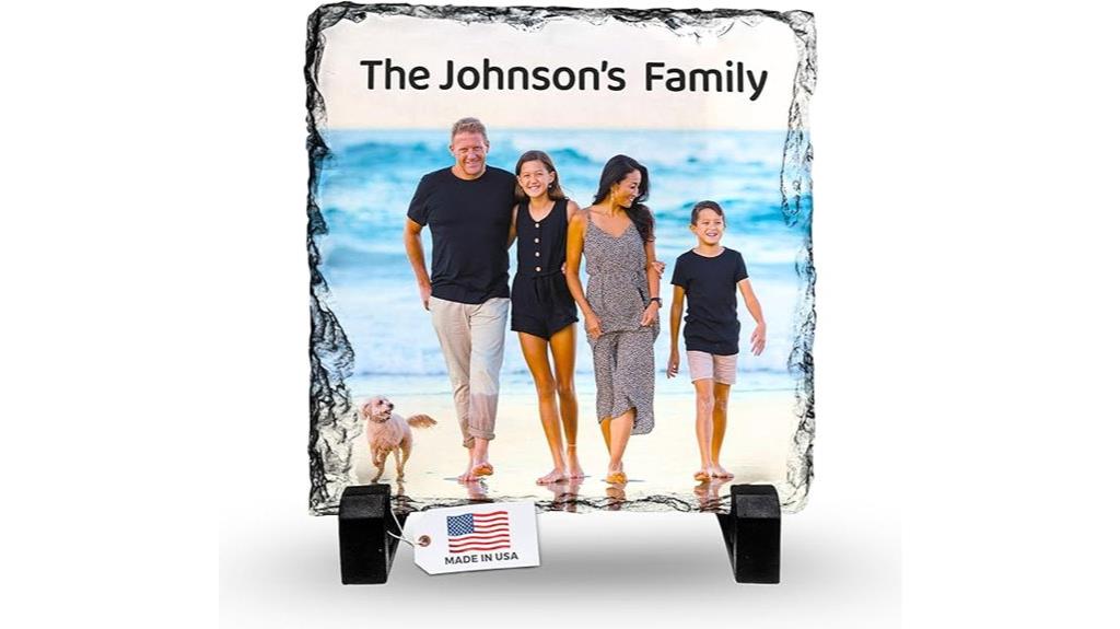 custom photo slate frame