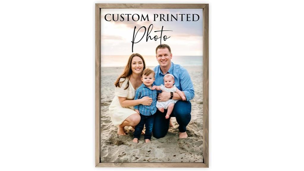 custom printed canvas portrait