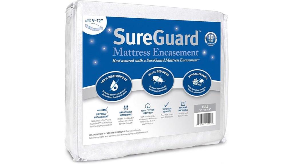 deep waterproof mattress cover