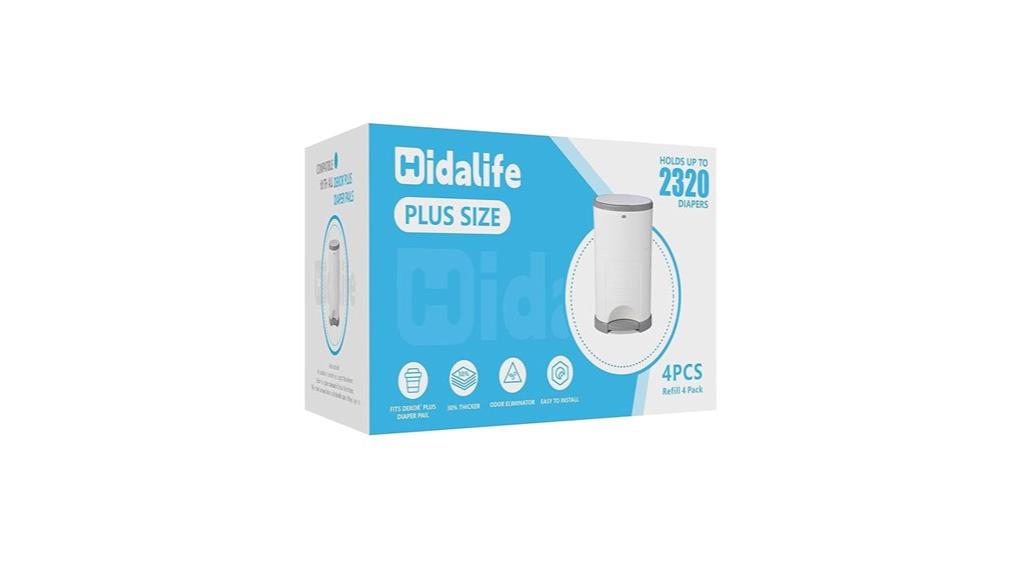 diaper pail refill pack