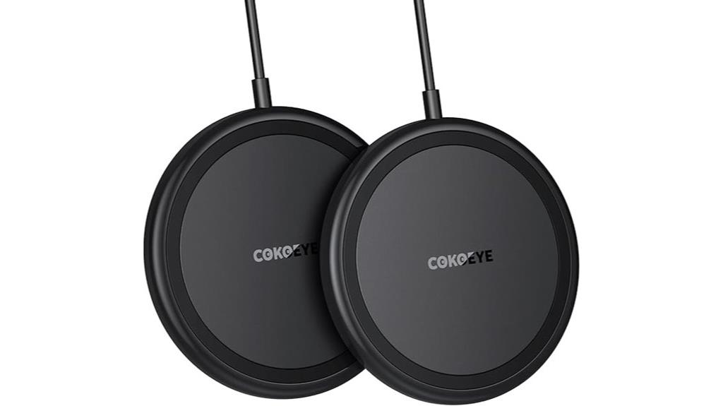 dual 15w wireless chargers