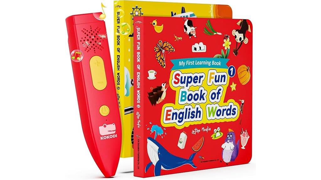 educational kids talking pen