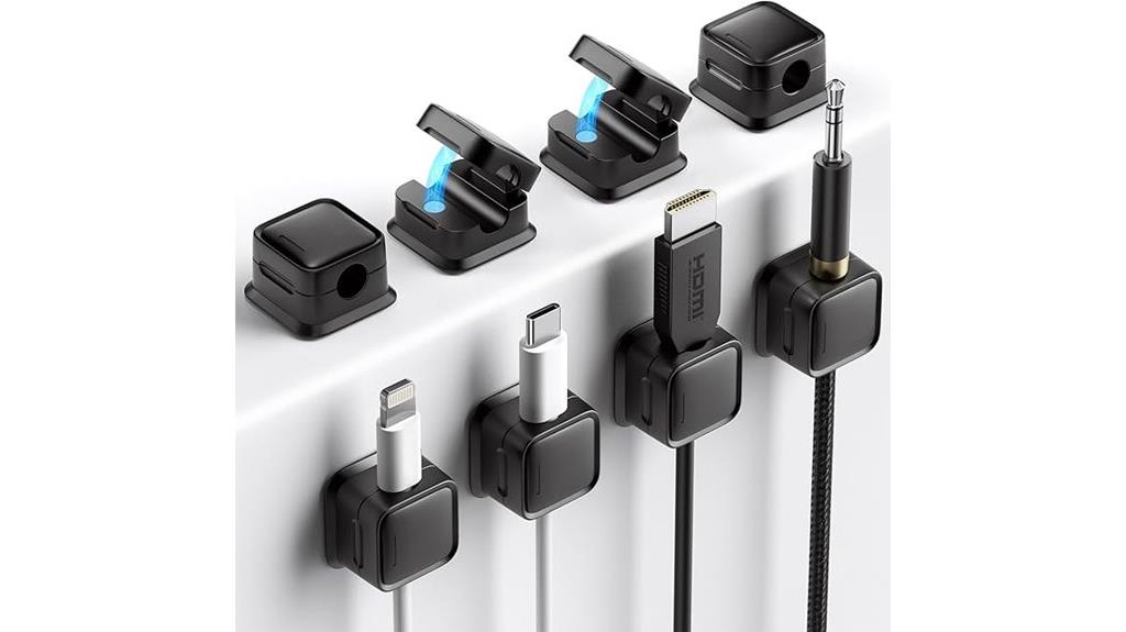 eight cable organizer packs