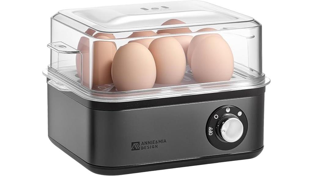 electric egg cooker capacity