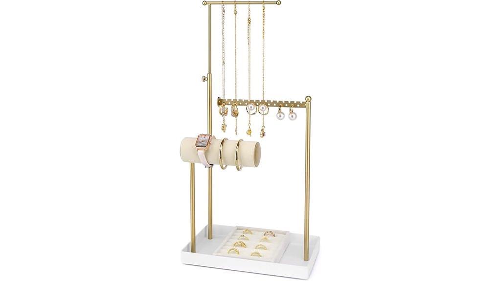 elegant jewelry display stand
