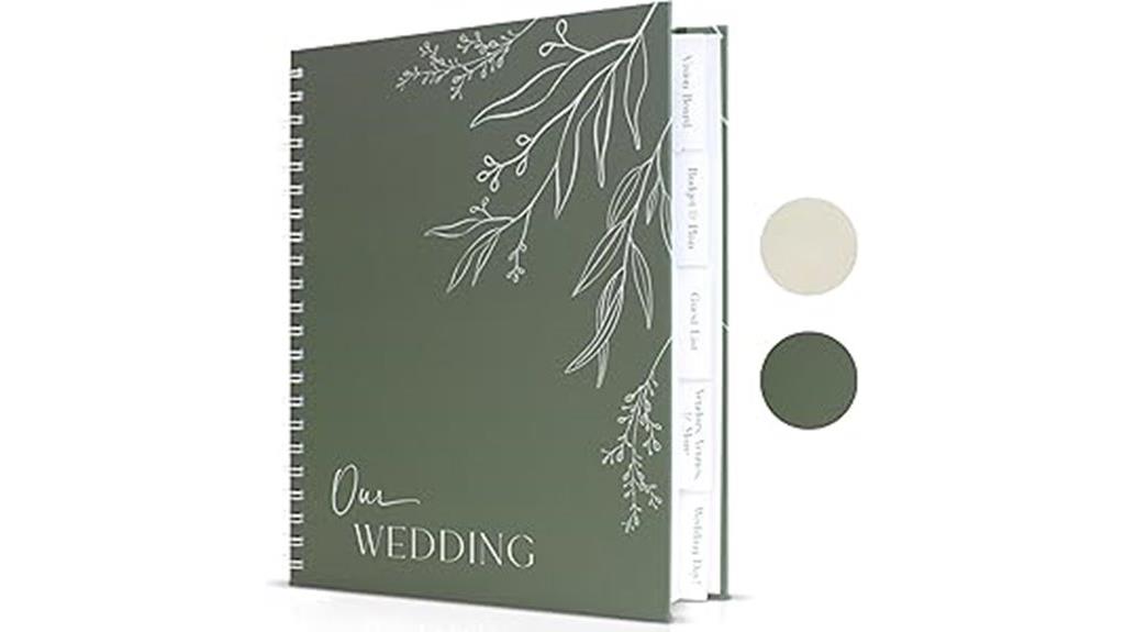 elegant wedding planning journal