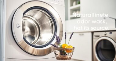 eliminate washer odor source