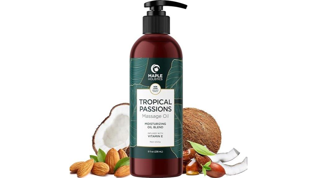 exotic tropical couple massage