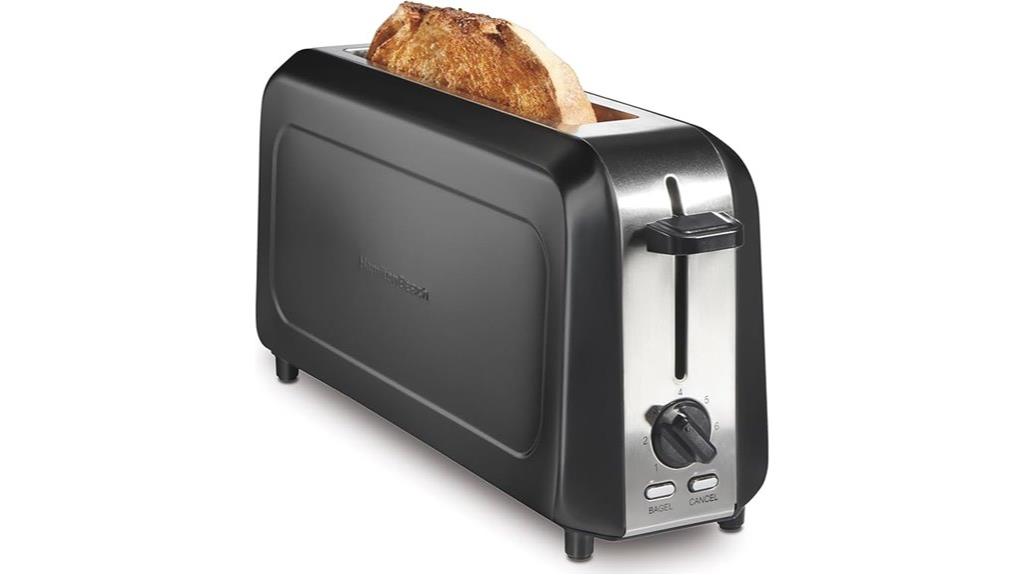 extra long slot toaster