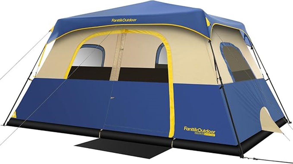 family camping tent gear