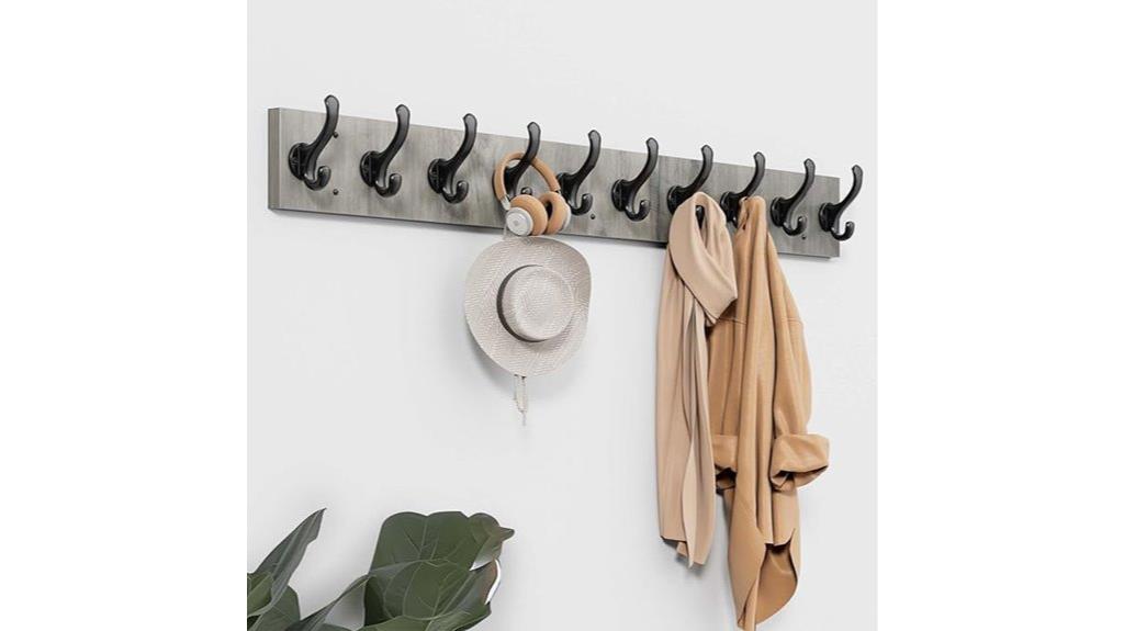 farmhouse wall coat hooks